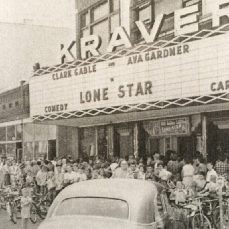 Kraver Theatre, founded by Henry Kraver in the early 30's. (1952)