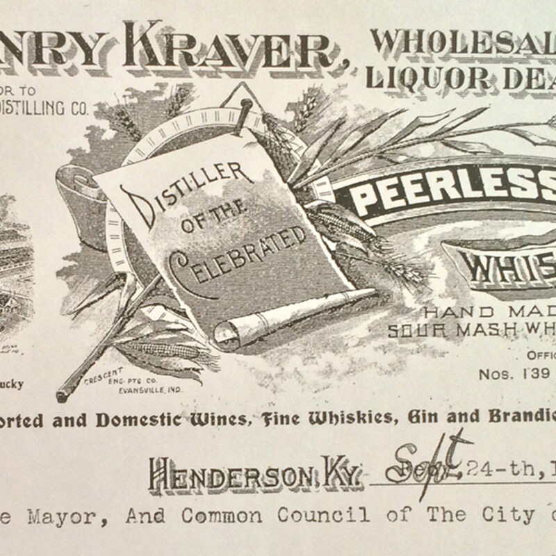 Henry Kraver official letterhead (Circa 1904)
