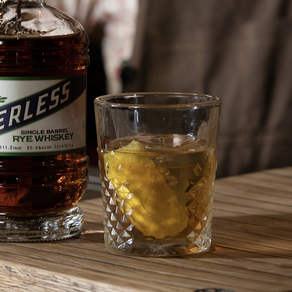 Peerless Rye whiskey cocktails Sazerac