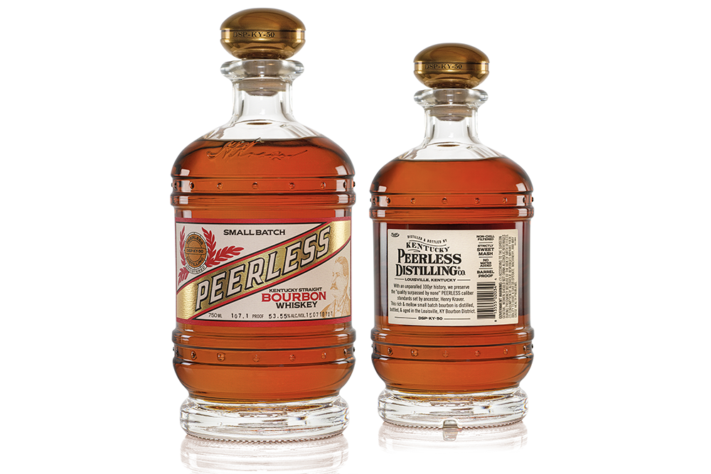 Kentucky Peerless Bourbon Whiskey Bottle