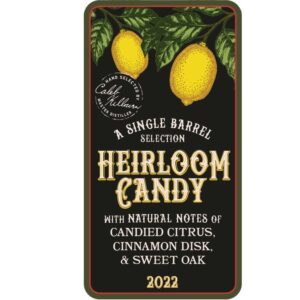 Heirloom Candy Peerless® Single Barrel Bourbon